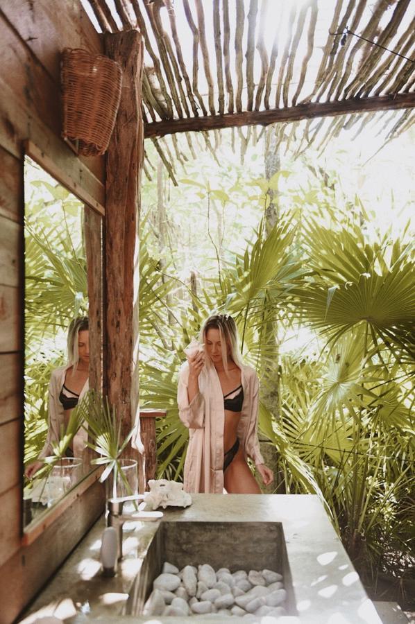 Nativus Glamping & Cenote Tulum Hotel Exterior foto