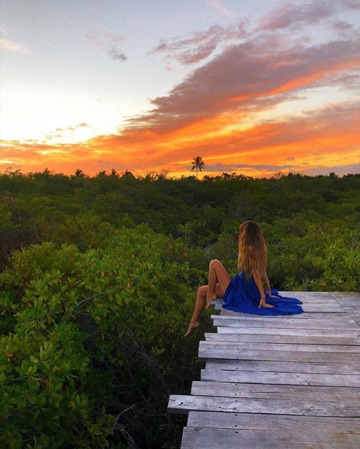 Nativus Glamping & Cenote Tulum Hotel Exterior foto